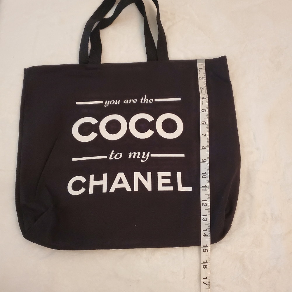 NEW! YOU ARE THE CoCo TO MY... TOTE FABULOUS, CHIC, SEXY COTTON TOTE BAG - Picture 14 of 14